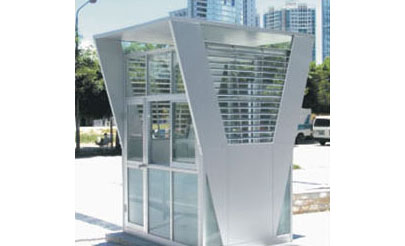 深圳彩钢艺术岗亭